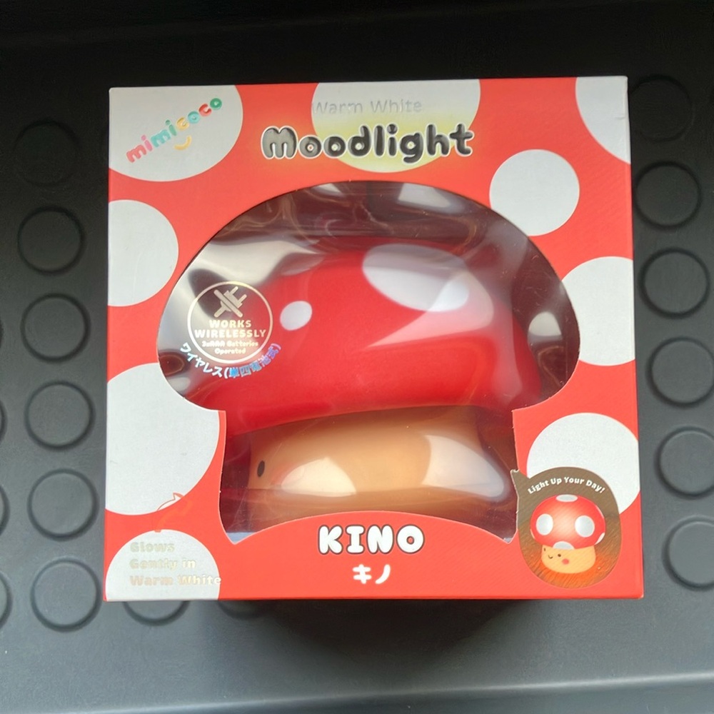 Mimico Red and White Mushroom Moodlight